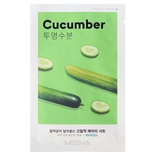 MISSHA - Airy Fit veido kaukė (Cucumber)